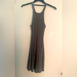 Charlotte Russe army green skater dress